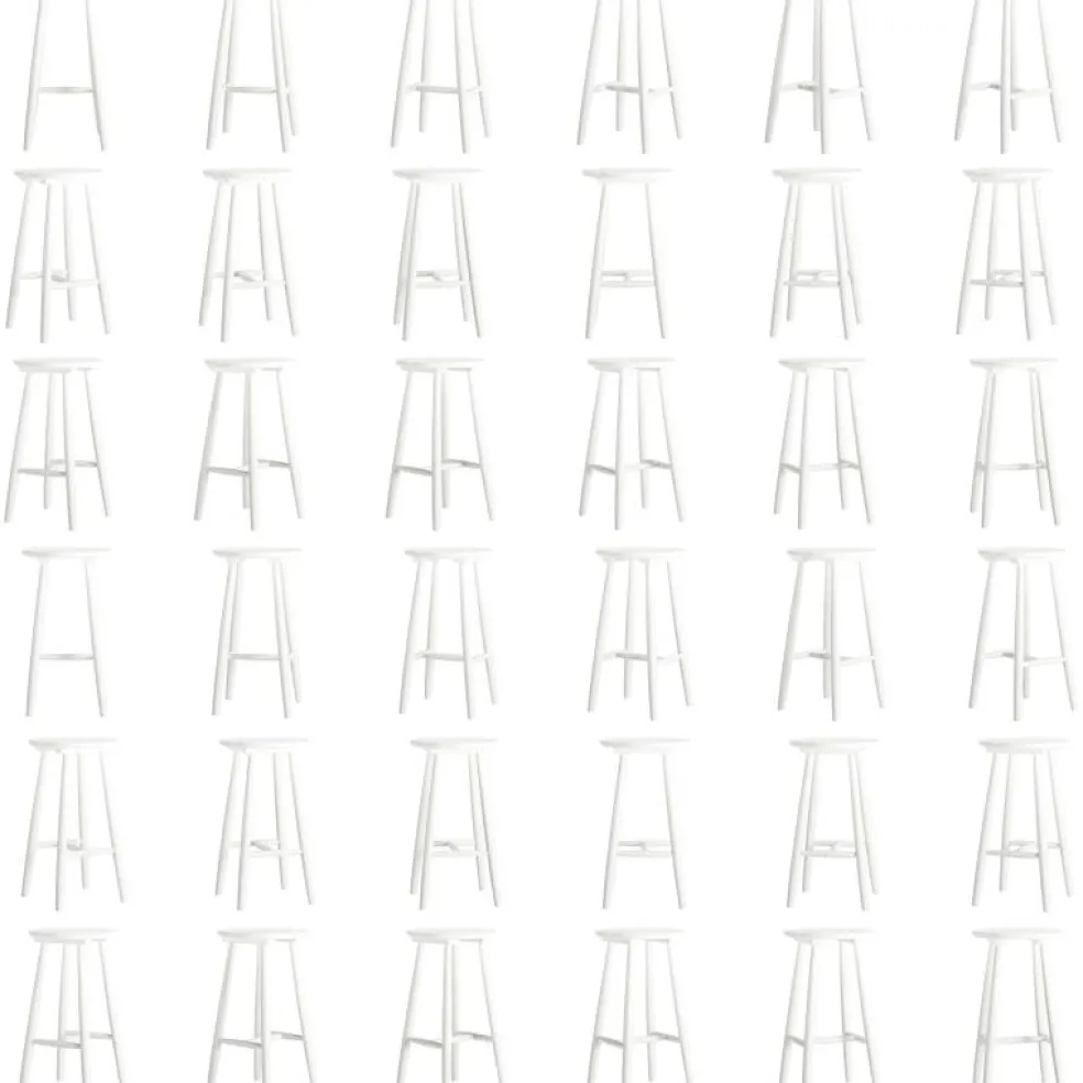 Wood H23 Barpall, Grågrön