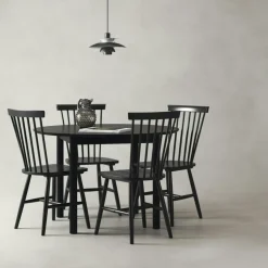 Department Stolar-Wood H17 Pinnstol, Grågrön