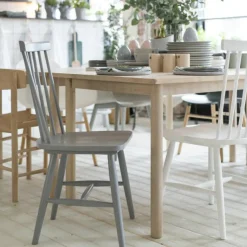 Department Stolar-Wood H17 Pinnstol, Grågrön