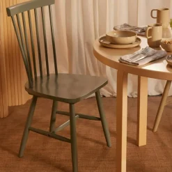 Department Stolar-Wood H17 Pinnstol, Grågrön