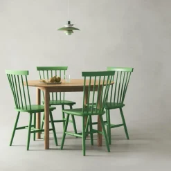 Department Stolar-Wood H17 Pinnstol, Grågrön