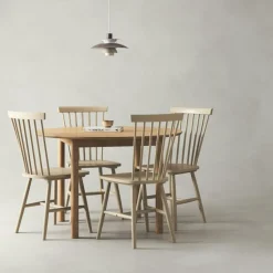 Department Stolar-Wood H17 Pinnstol, Grågrön