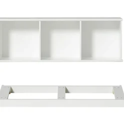 Barn Oliver Furniture Bokställ & Boklådor|Klädförvaring Barn-Wood Hyllenhet 3x2 Horisontal med Bas,