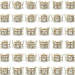 Wood Matgrupp, Ek / Greige