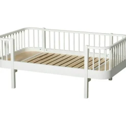 Wood Original Junior Dagbädd, Vit/Ek