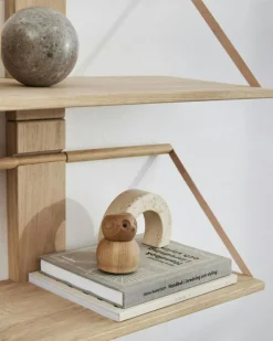 Andersen Vägghyllor-Wood Vägghylla, Svart, 60x25x32 cm