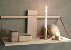 Andersen Vägghyllor-Wood Vägghylla, Svart, 60x25x32 cm