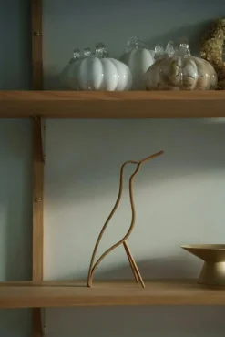 Cooee Design Dekorativa Accessoarer-Woody Bird Dekoration 38 cm, Svartbetsad Ek