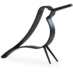 Woody Bird Dekoration 14 cm, Ek