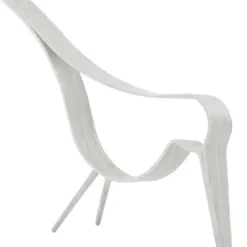 Cooee Design Dekorativa Accessoarer-Woody Bird Dekoration Medium, Vit