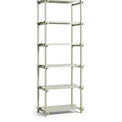 Woody Hyllsystem 2.0 Column High Smokey Grey Beech / Smokey Grey Steel