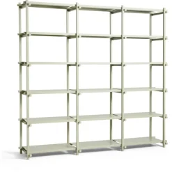 Woody Hyllsystem 2.0 High Smokey Grey Beech / Smokey Grey Steel