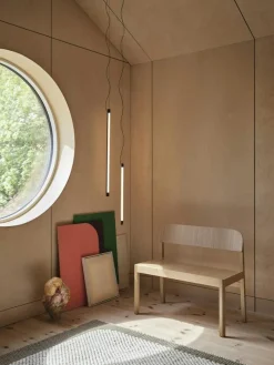 Muuto Bänkar-Workshop Bänk, Svart Ek