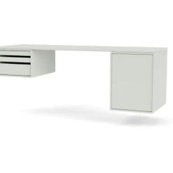 Workshop Vägghängt Skrivbord, Vanilj