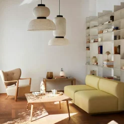 Wulff ATD2 Loungefåtölj, Oak/sheepskin Moonlight