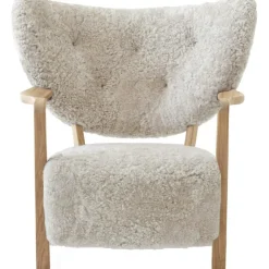 Wulff ATD2 Loungefåtölj, Oak/sheepskin Moonlight