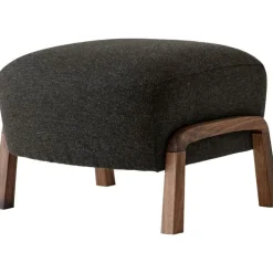 Wulff ATD3 Sittpuff, Valnöt/Sheepskin Moonlight