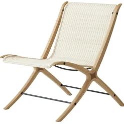 &Tradition Fåtöljer-X HM10 Loungefåtölj, Ek