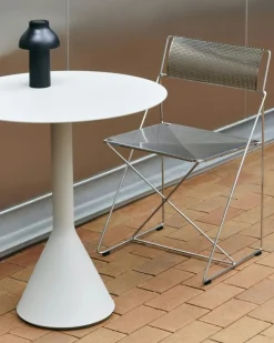 HAY Stolar-X-Line Stol, Krom / Kritvit