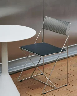 HAY Stolar-X-Line Stol, Krom / Kritvit