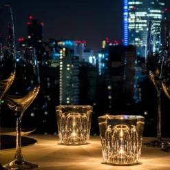 Xtal Bordslampa Portabel, Klar