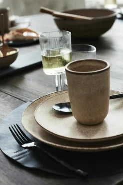 Muubs Assietter|Mattallrikar-Yake Middagstallrik Mocha, 26,5 cm