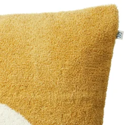 Chhatwal & Jonsson Prydnadskuddar & Fodral-Yogi Kuddfodral Spicy Yellow/Off-White, 50x50 cm