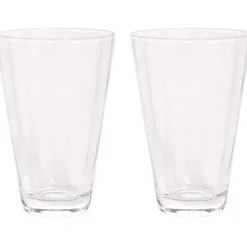 OYOY Dricksglas-Yuka Groove Glas 2-pack,