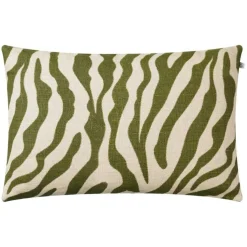 Chhatwal & Jonsson Prydnadskuddar & Fodral-Zebra Kuddfodral 40x60 cm, Cactus Green