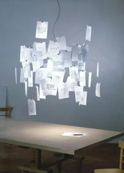 Ingo Maurer Pendellampor-Zettel'z 5 Pendel 330 cm