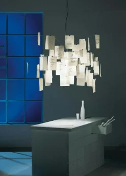 Ingo Maurer Pendellampor-Zettel'z 5 Pendel 330 cm